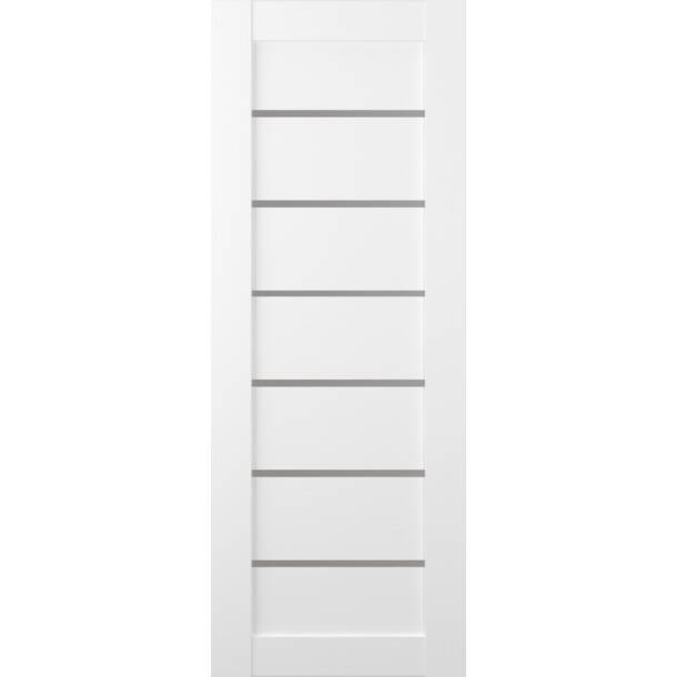 Belldinni Paneled Glass Prefinished Alba Standard Door | Wayfair